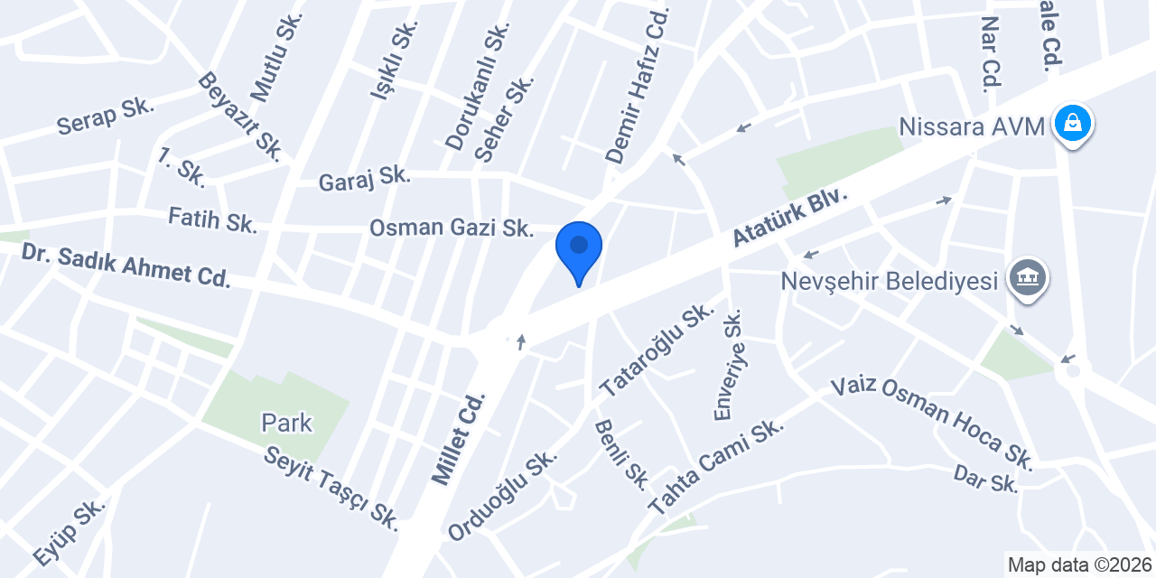 Lale Sürücü Kursu konumu