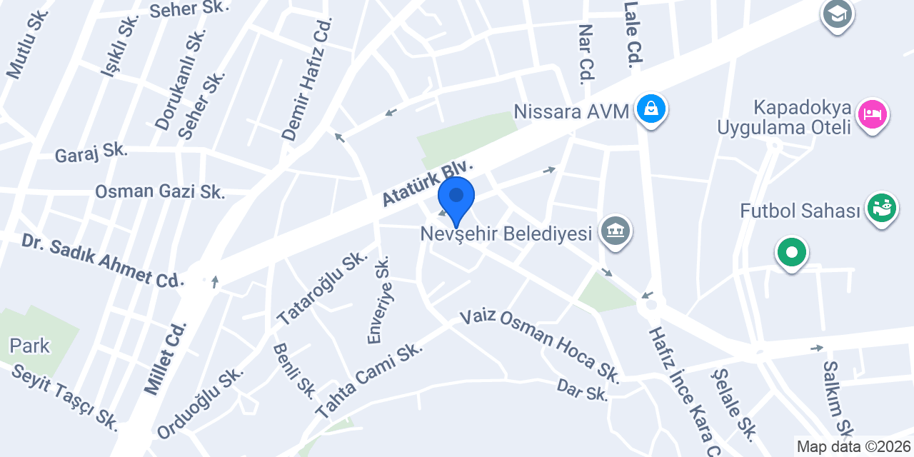 Yüceay Gıda konumu