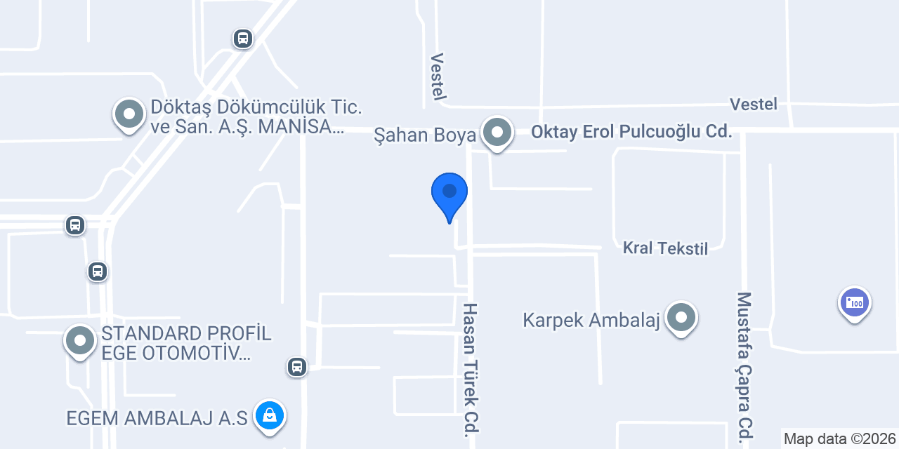 REKA ELEKTROMEKANİK PLASTİK SAN.TİC.A.Ş. konumu