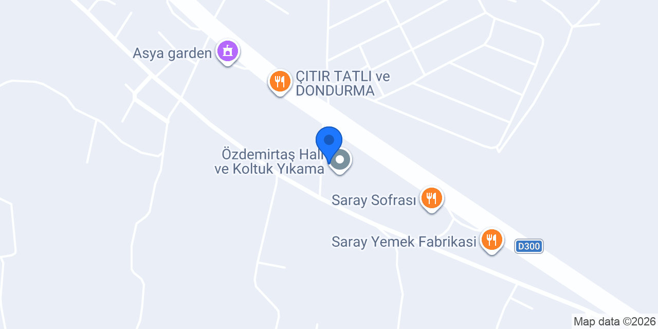 Bayramlar Yemek Fabr. konumu
