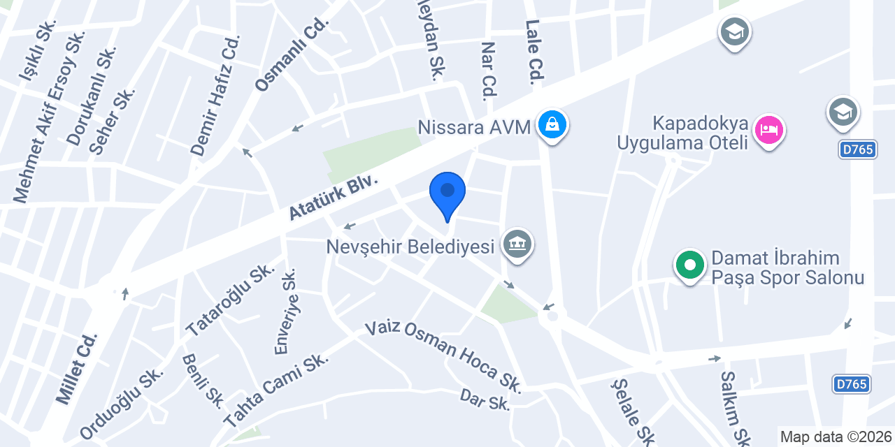 Huzur Çanta konumu