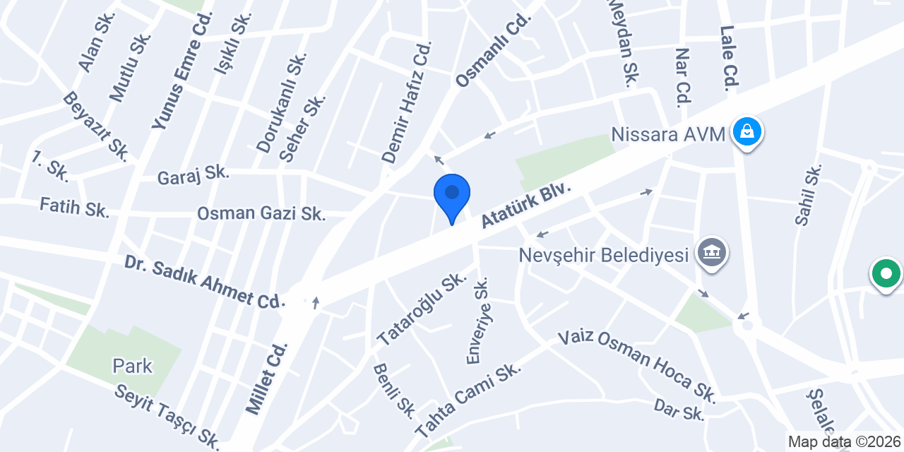 Kervan Hatay Döner Merkez konumu