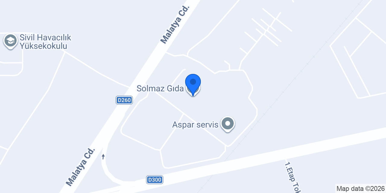Solmaz Gıda konumu