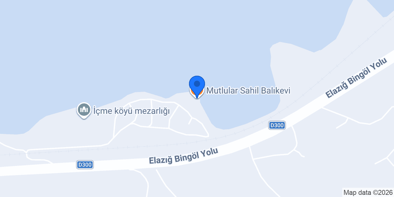 Mutlular Sahil Balıkevi konumu