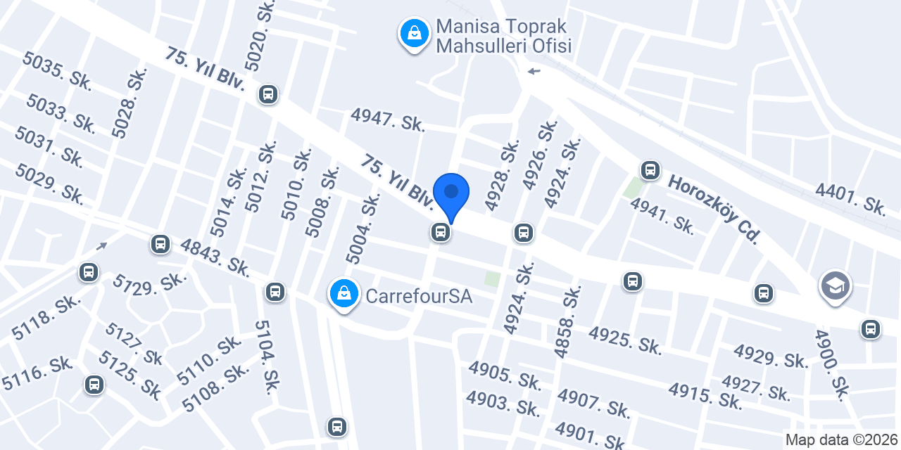 Manisa Işık Yapı Market konumu