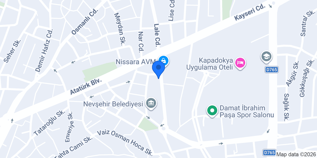 Nevkat İnşaat Mehmet Katmakaya konumu