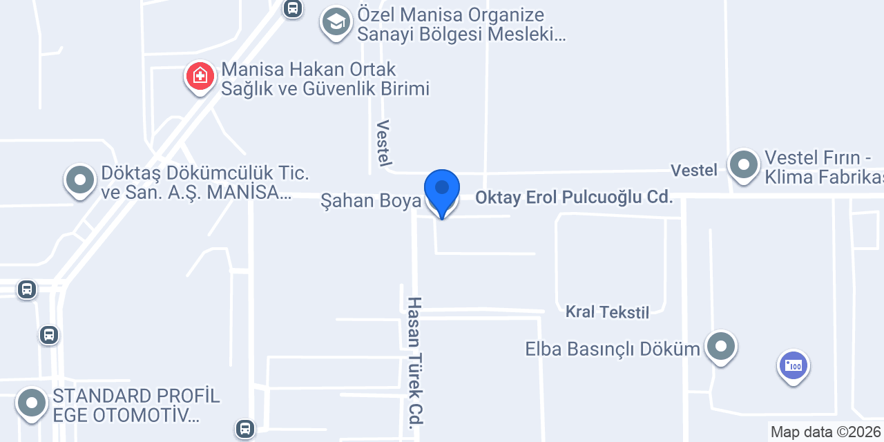 Şahan Boya konumu