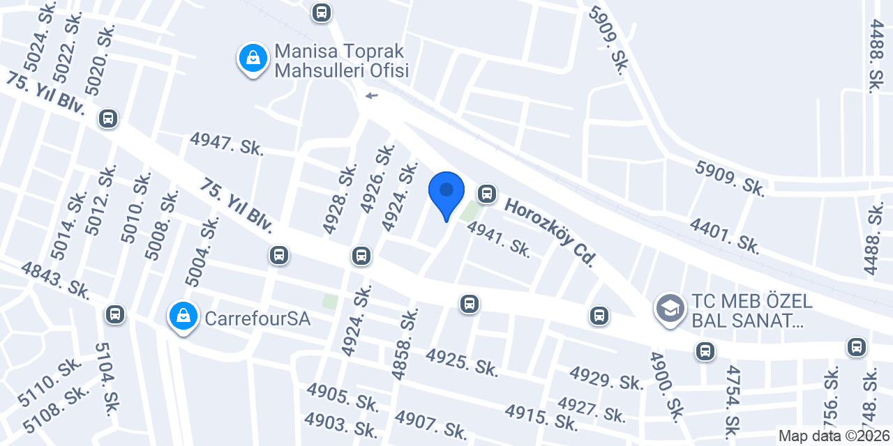 Manisa Saç Ekim Merkezi konumu