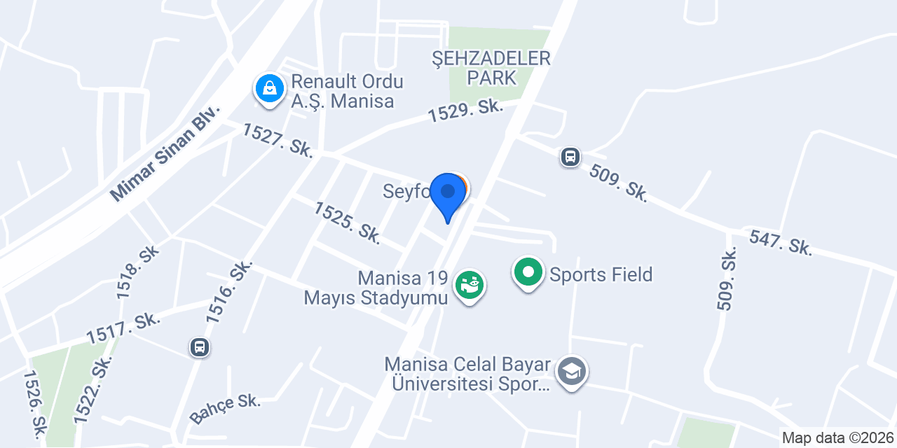 Özer Simit Sarayi konumu