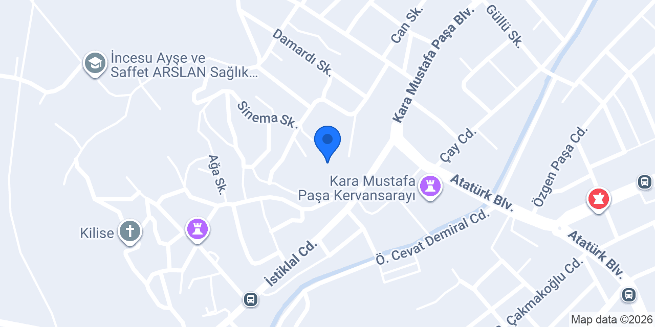 inceseyir cafe incesu konumu