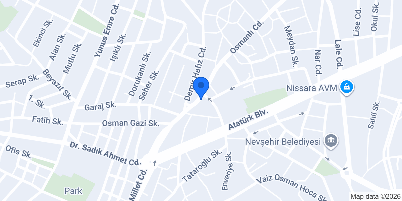 Arıoğlu İletişim konumu