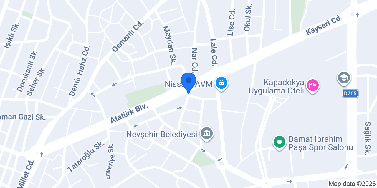 Florya Pastanesi konumu