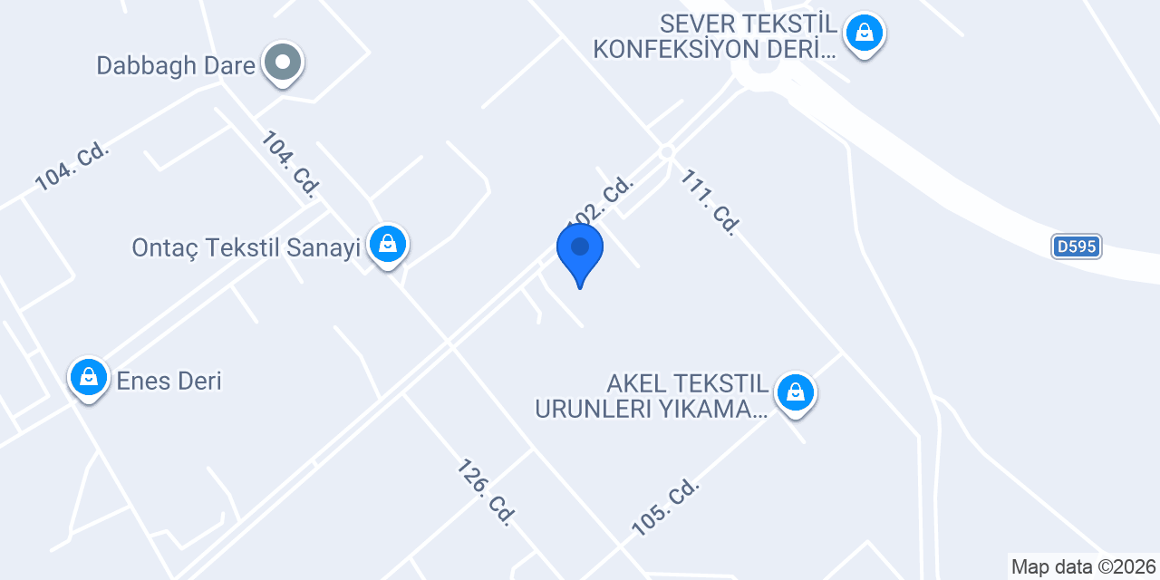 Uşak Cevahir Deri konumu
