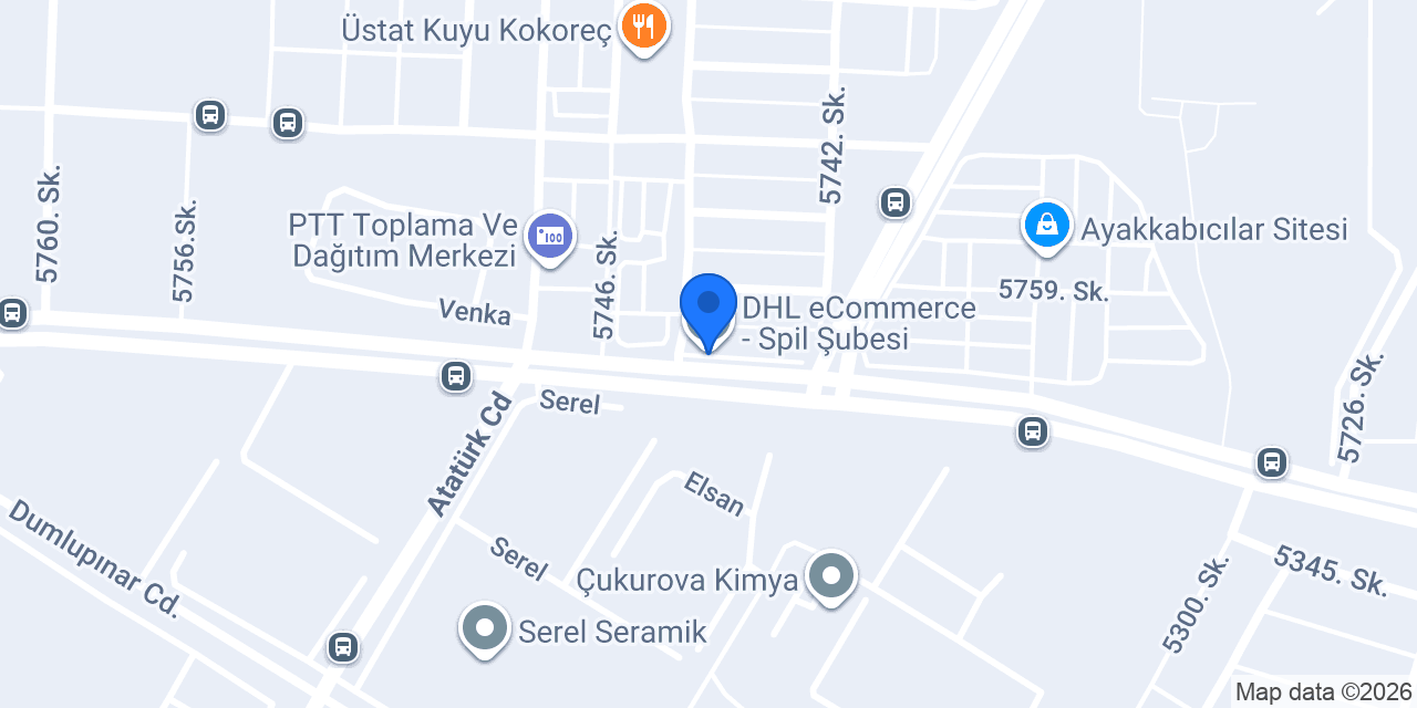 DHL eCommerce - Spil Şubesi konumu