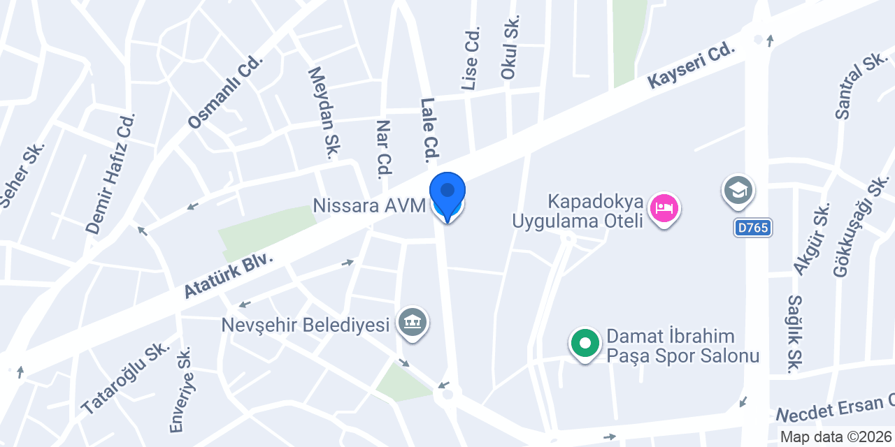 Nissara AVM konumu