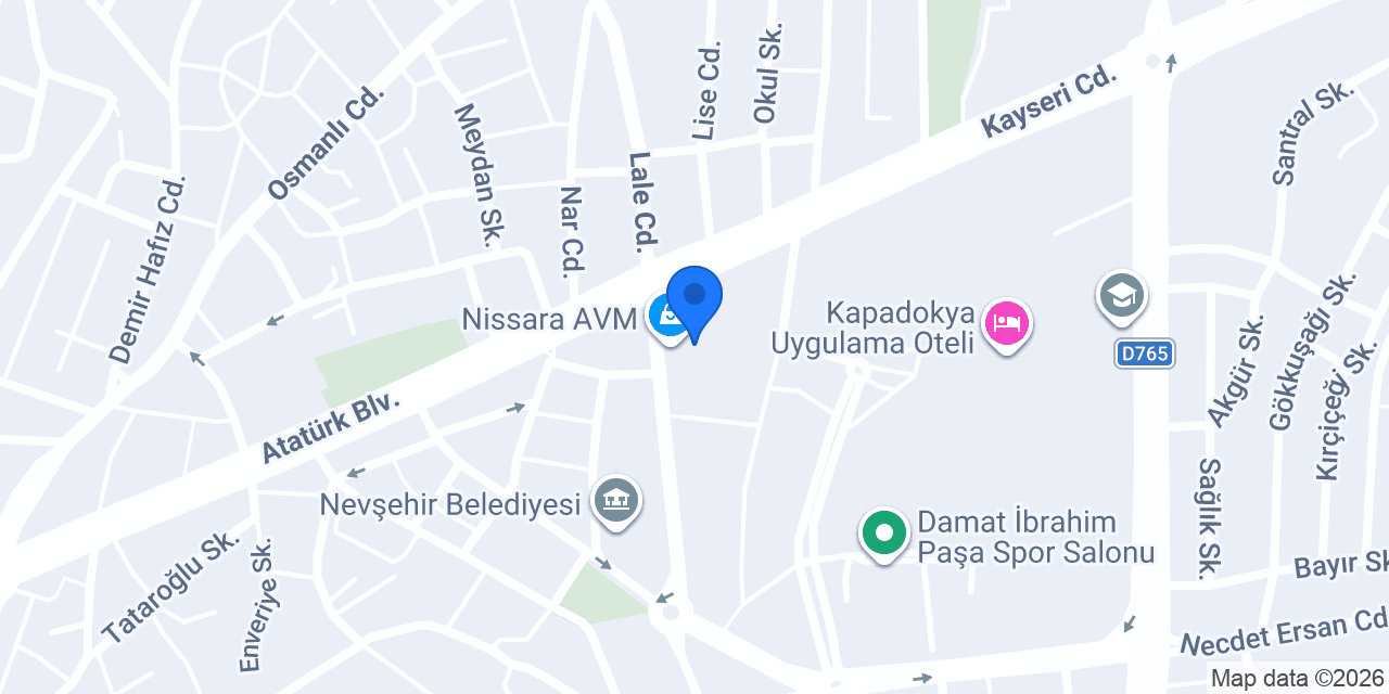 Mi Store Nevşehir konumu