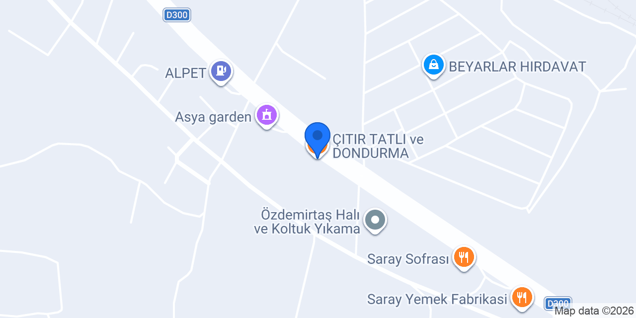 ÇITIR TATLI ve DONDURMA konumu