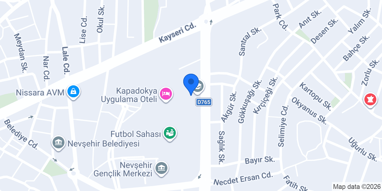 Turizm Cafe Restoran konumu