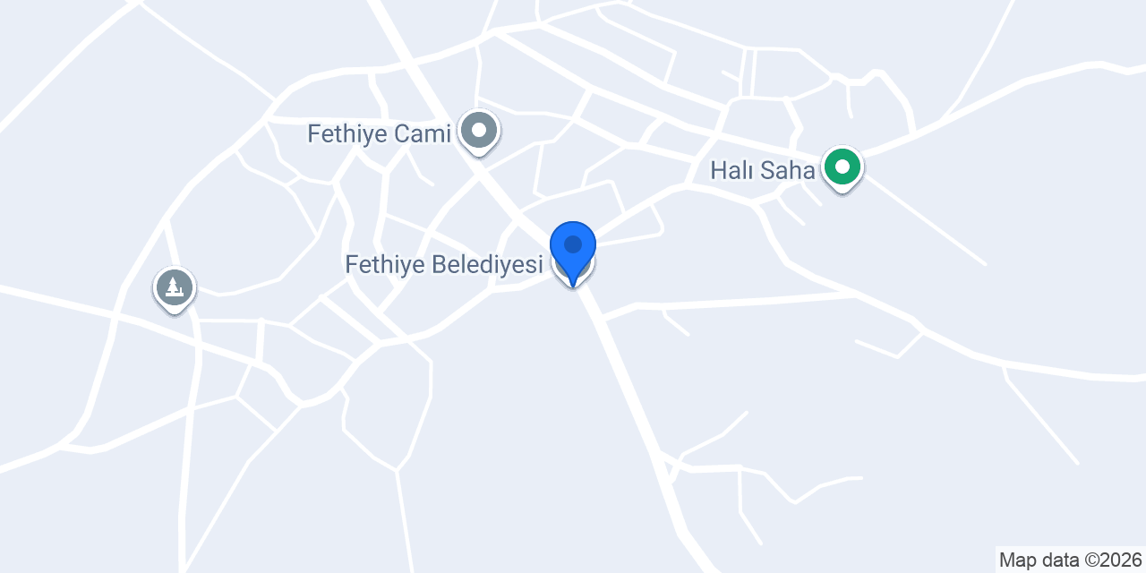 Fethiye Belediyesi konumu