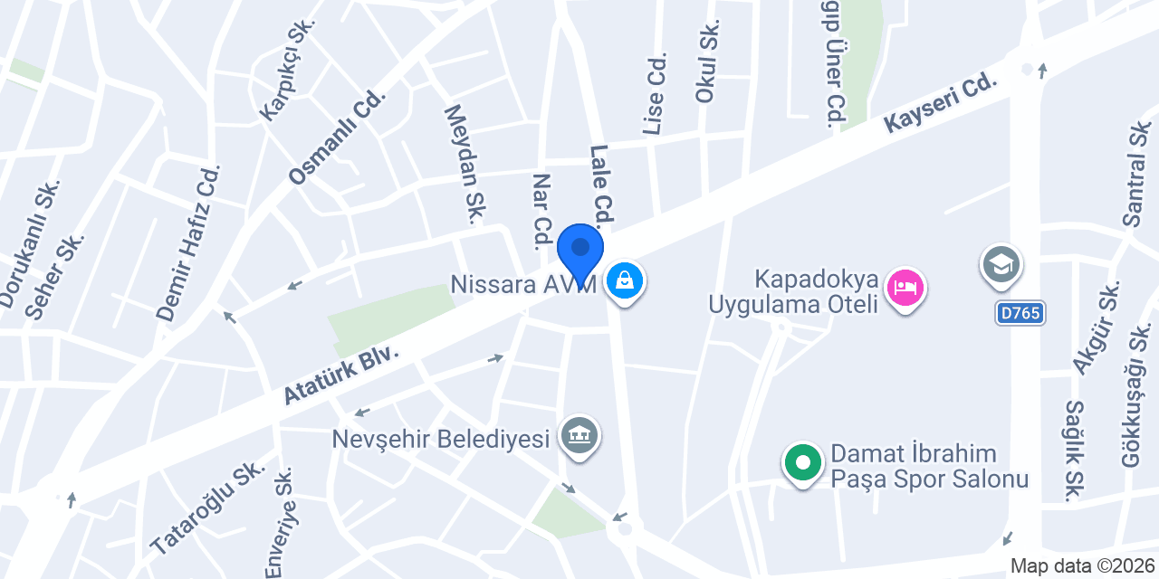 Gökçe Otomotiv konumu