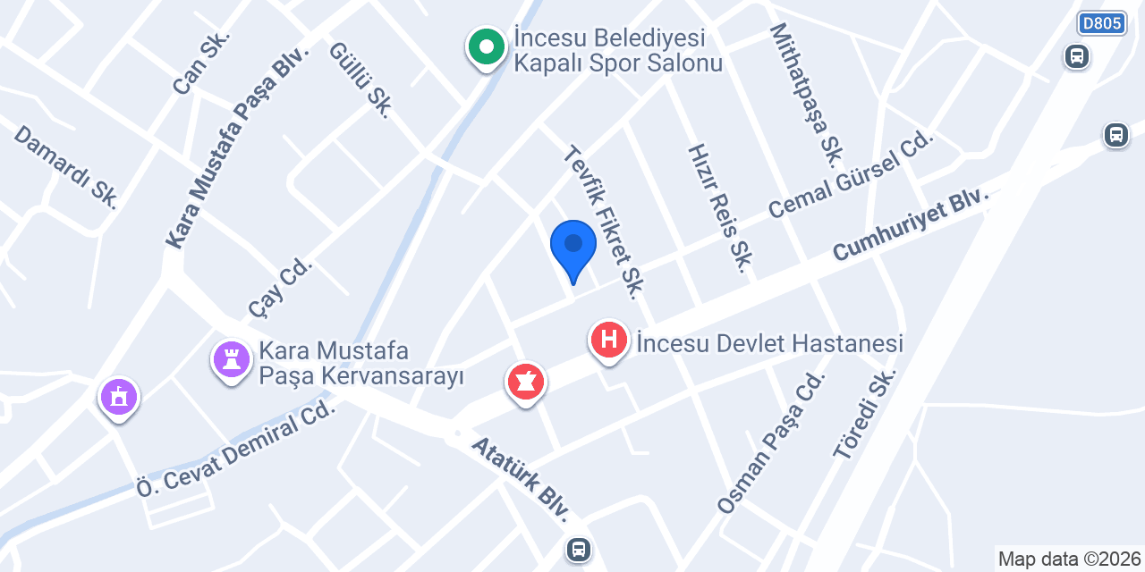 Atatürk İlkokulu konumu