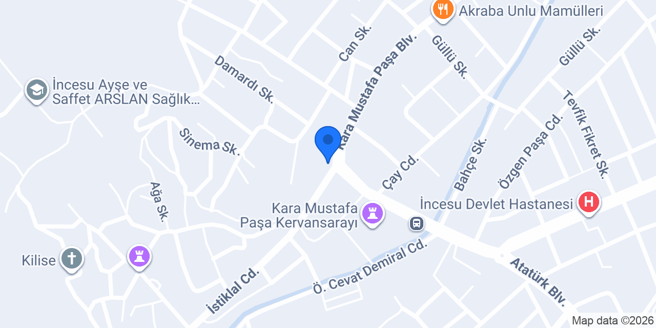Saray Pide Fırını konumu