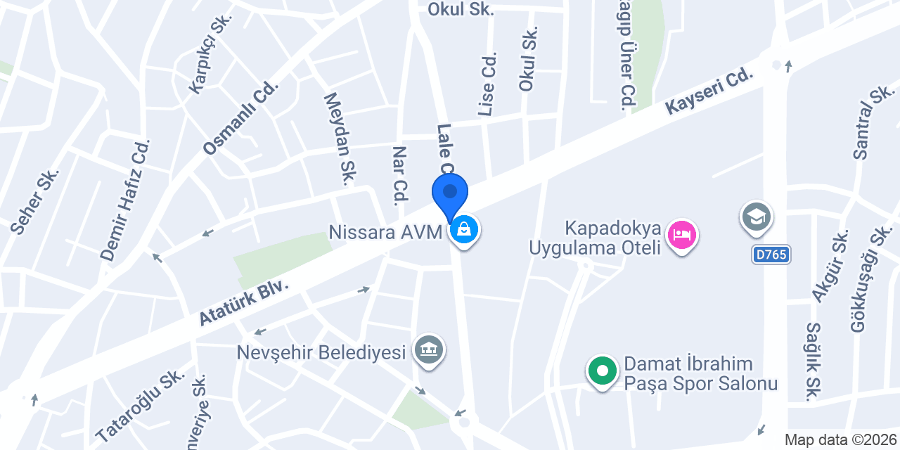 TAKSİ.NEVŞEHİR🚕7/24 konumu
