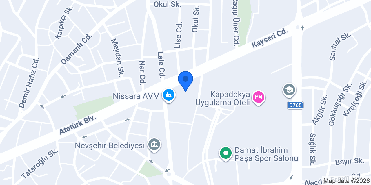 Pasaport Pizza Niassara AVM konumu