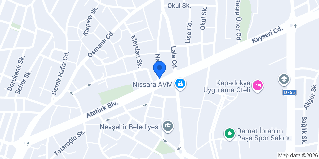 kapadokya ofset matbaa konumu