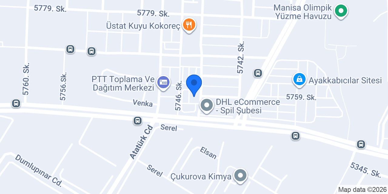 Manisa Temizlik konumu