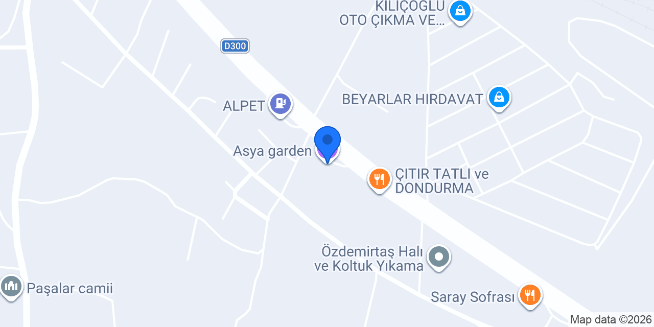 Asya garden konumu