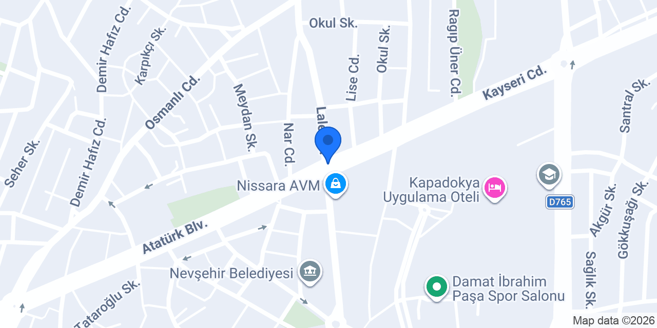 Öncü Kuş Evi konumu