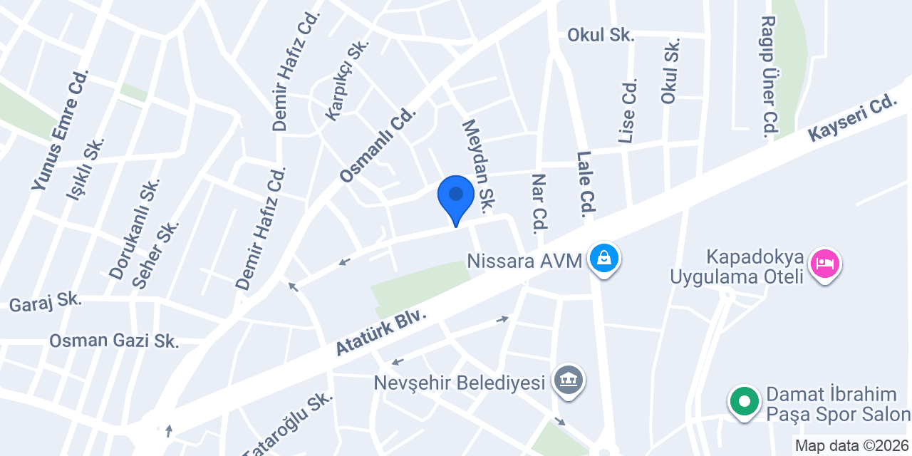 NOVA TERCÜMANLIK Bürosu konumu