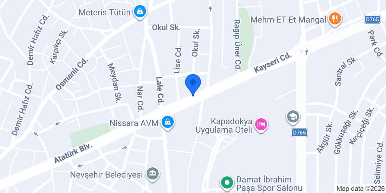 Üzer Eczanesi konumu