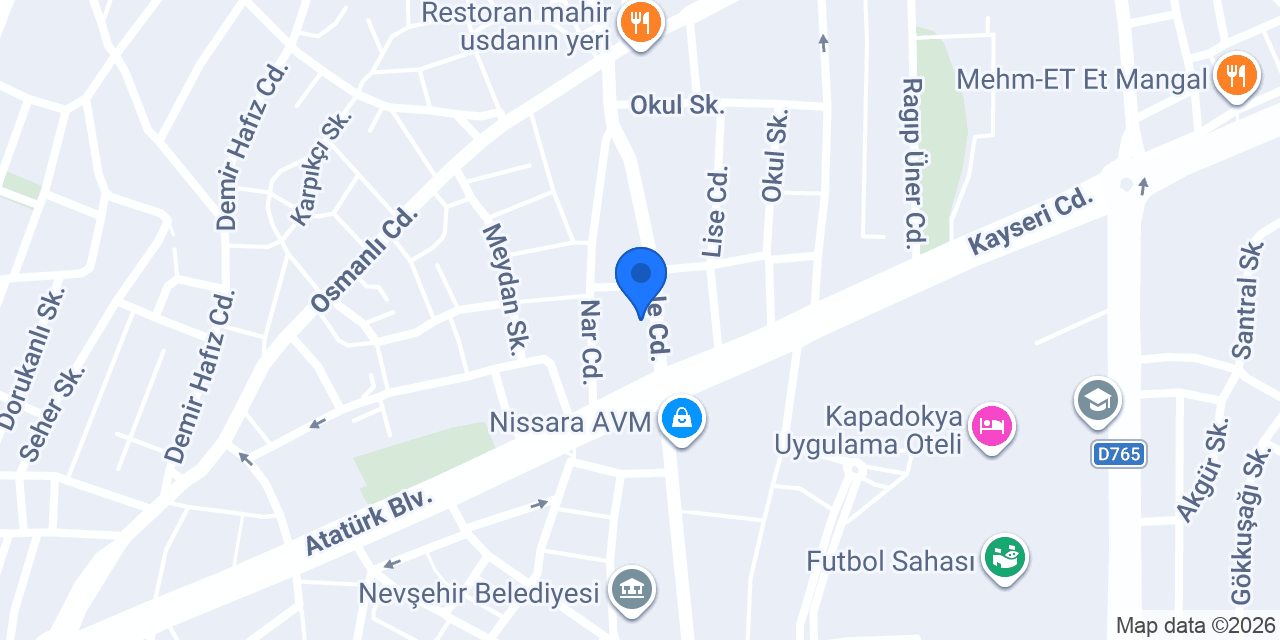 Şef Döner Dürüm konumu