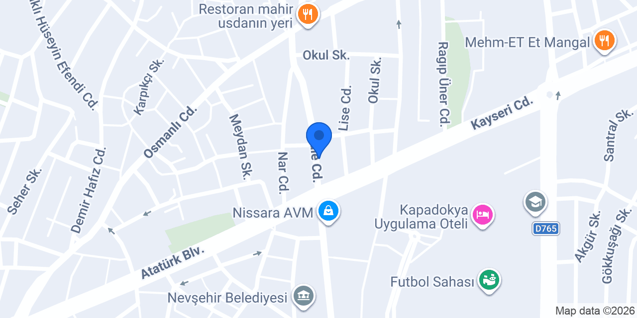Etis Bayan Kuaförü konumu