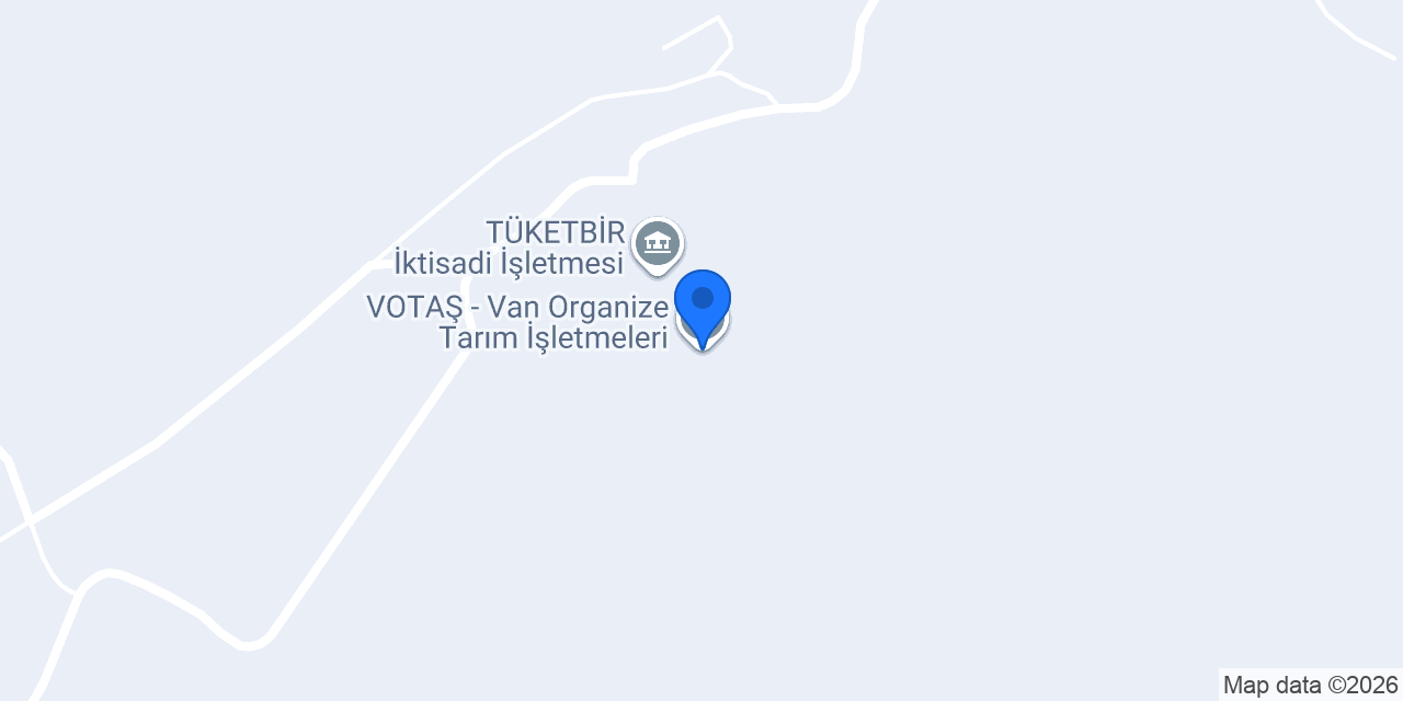VOTAŞ - Van Organize Tarım İşletmeleri konumu