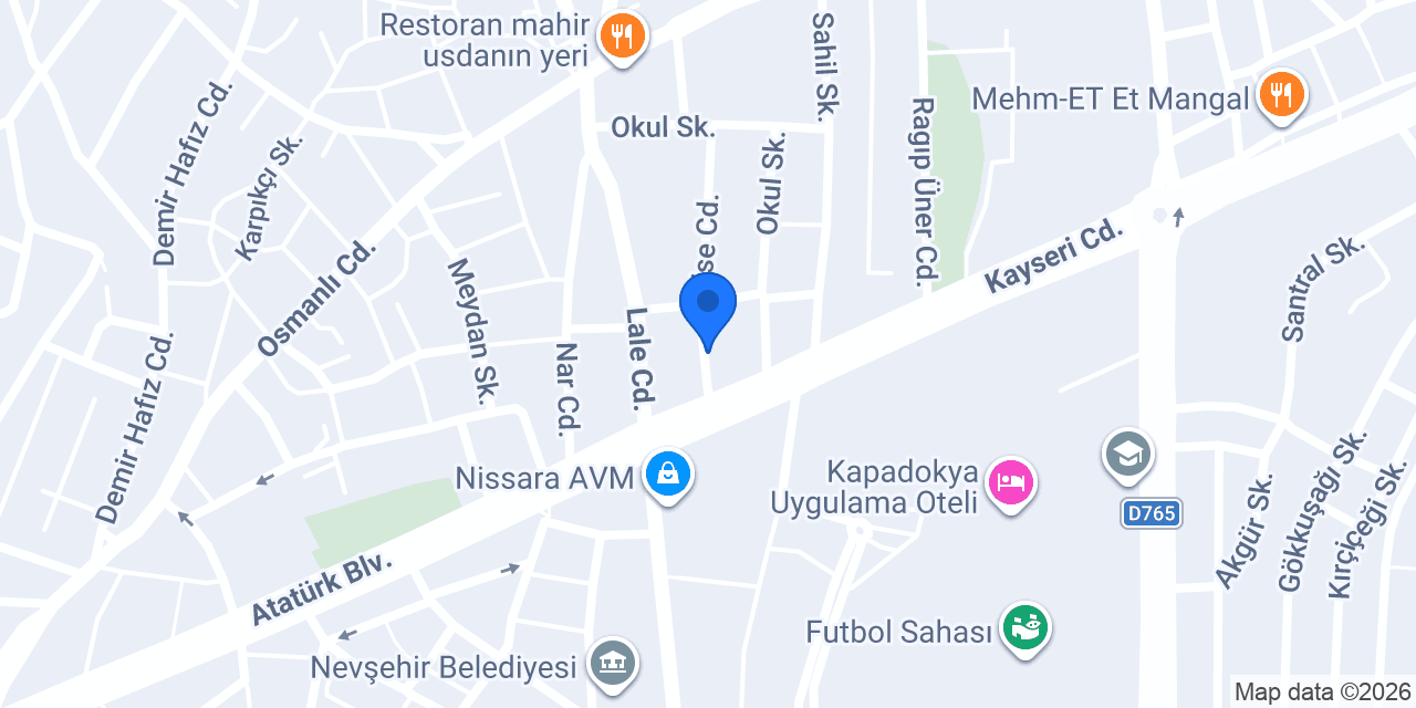 Kuaför hasibe konumu