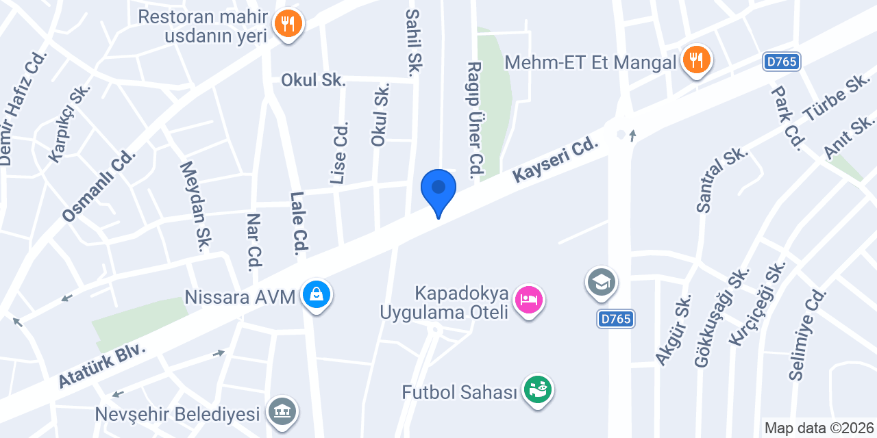 MEFA İLETİŞİM konumu