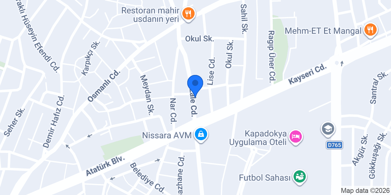 Ceylan Hukuk Bürosu konumu