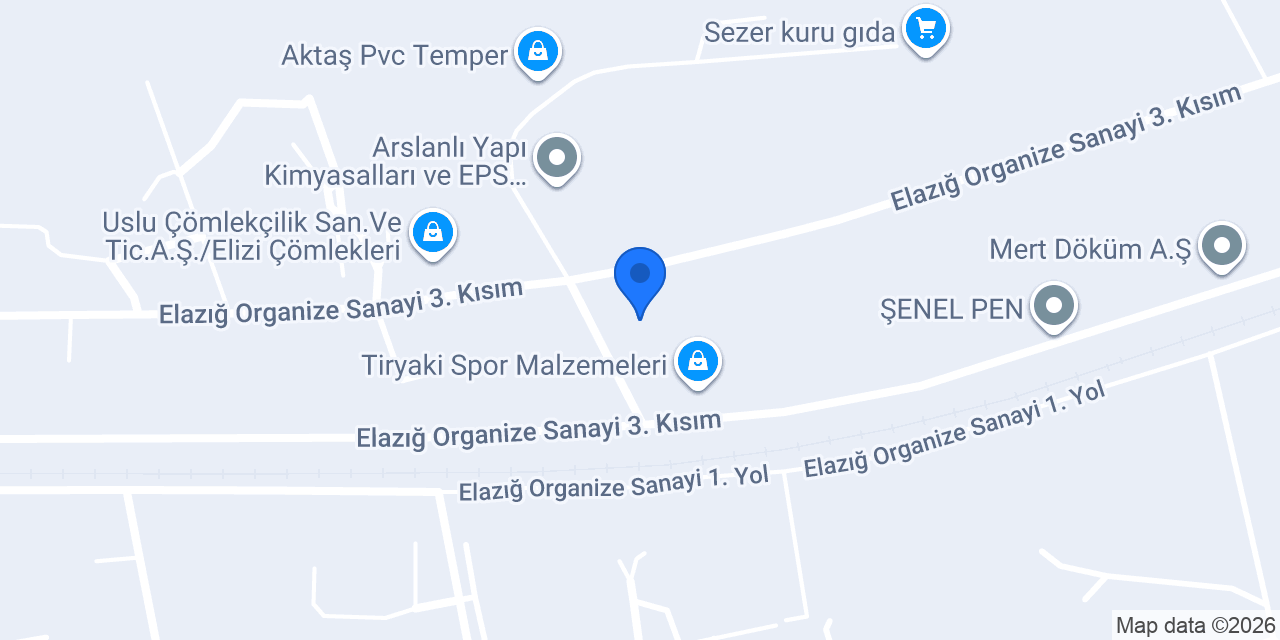 Orpek Gıda Tarım Ltd.Şti. konumu