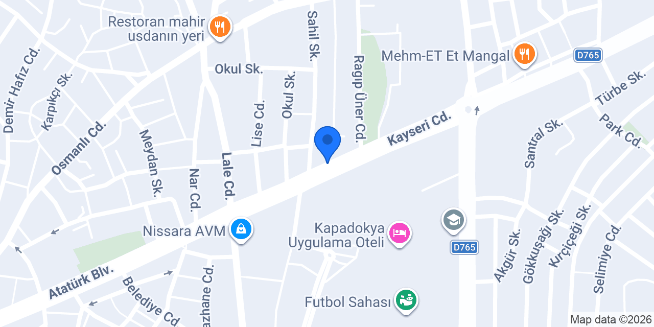 ÖNCÜL Mühendislik ve Mimarlık konumu