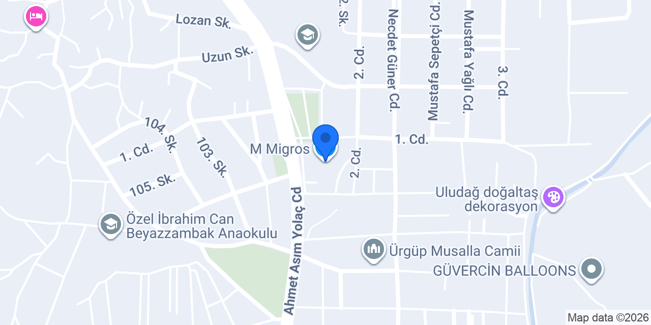 M Migros konumu