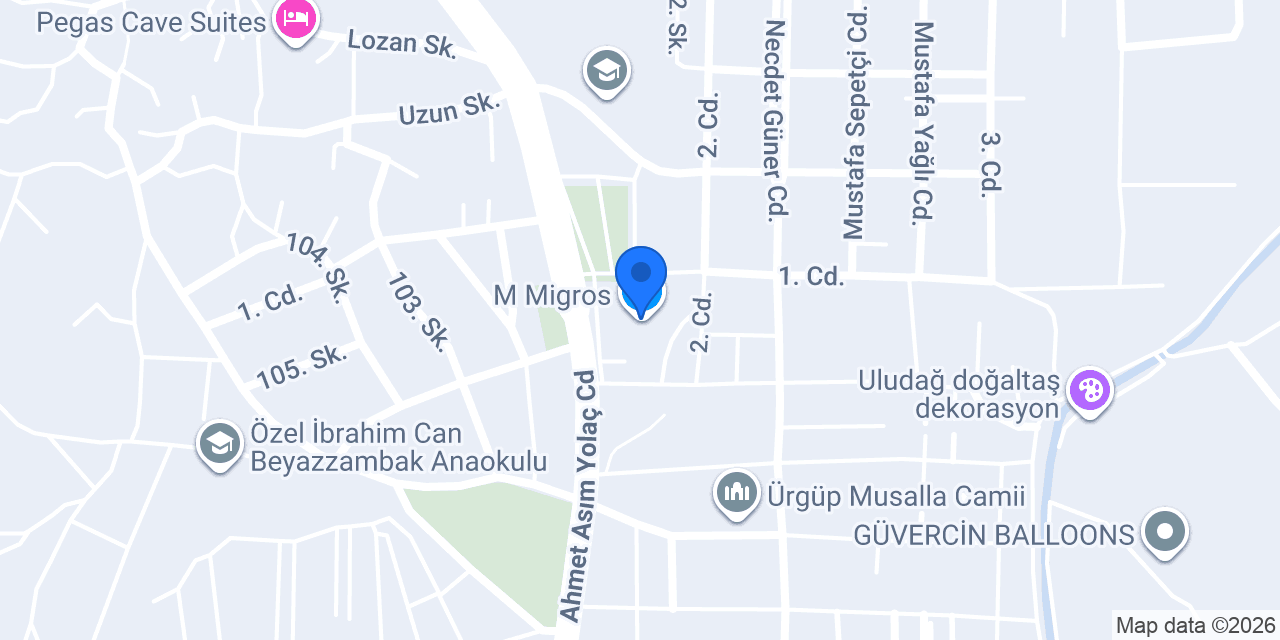 Sezgin Yapı Market konumu