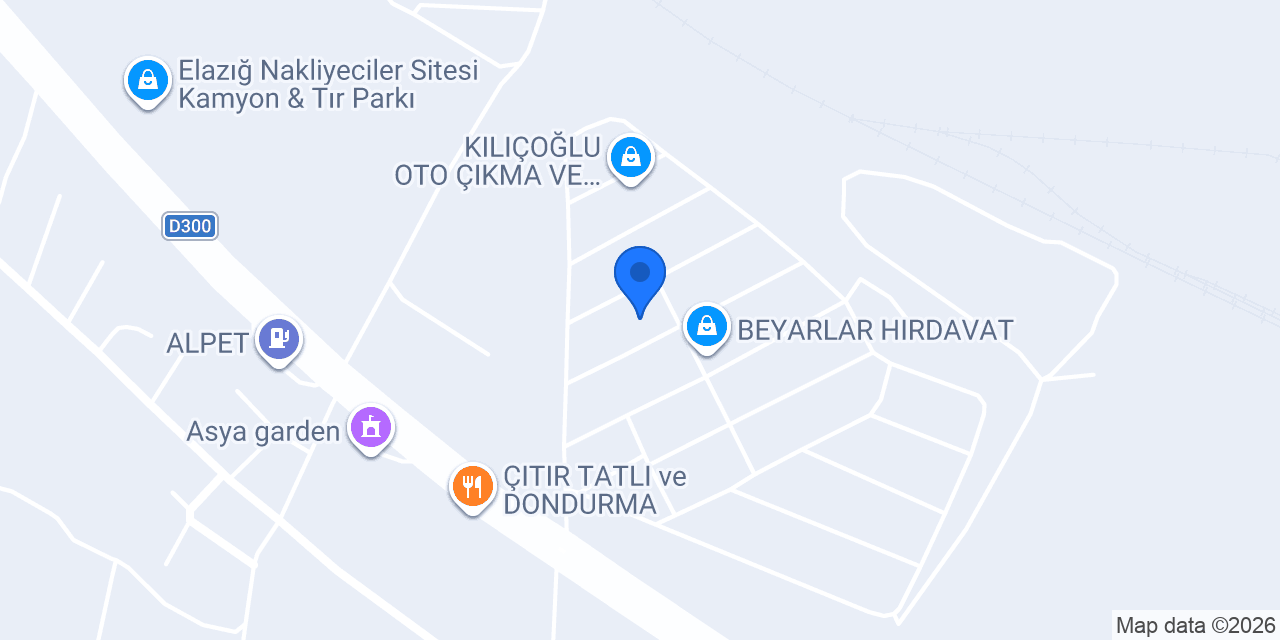ÇETİNTAŞ CIVATA VE HIRDAVAT konumu