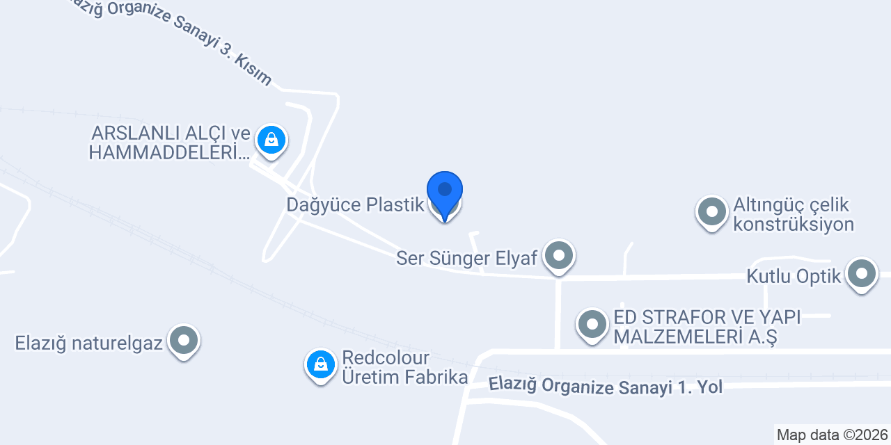 Dağyüce Plastik konumu