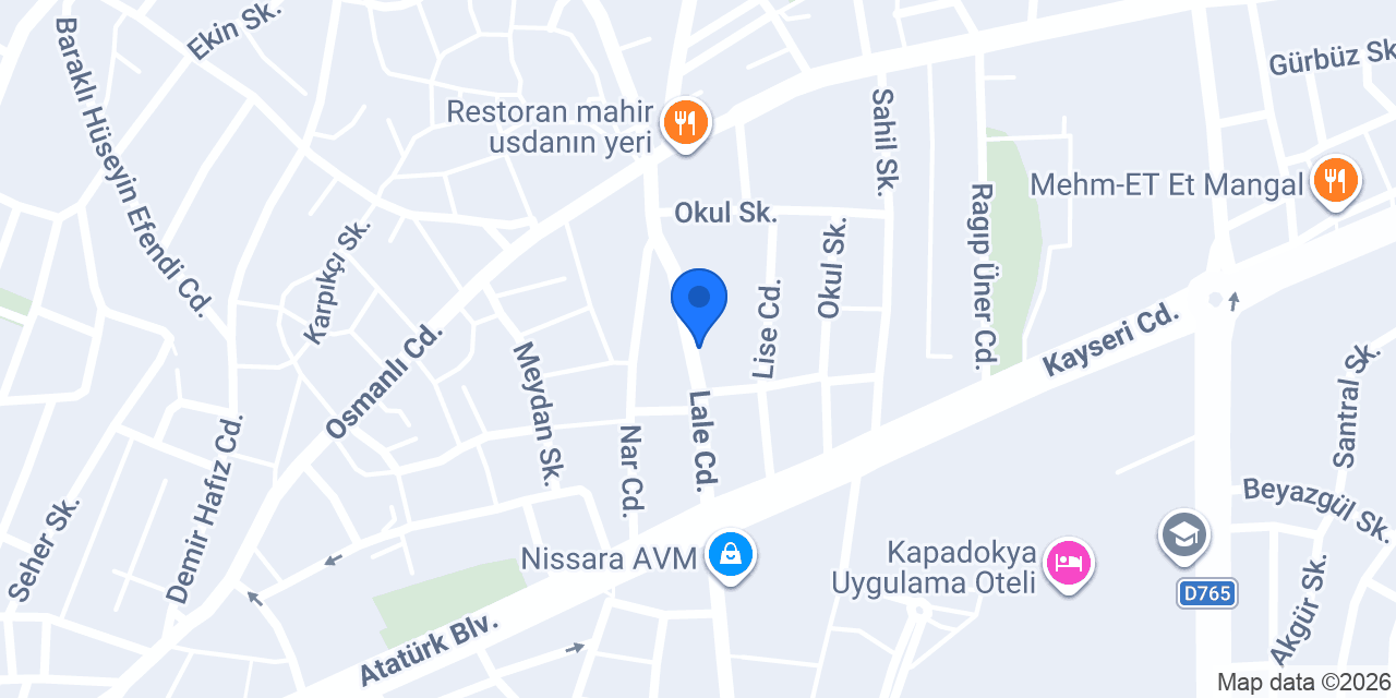 Kızıltanlar konumu