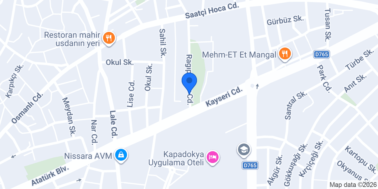 Örnek Parke konumu