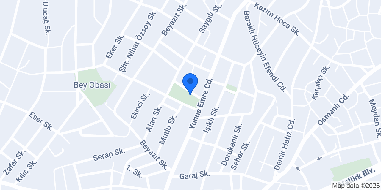 Asım ve Nimet Dirikoç Aile Sağlığı Merkezi konumu