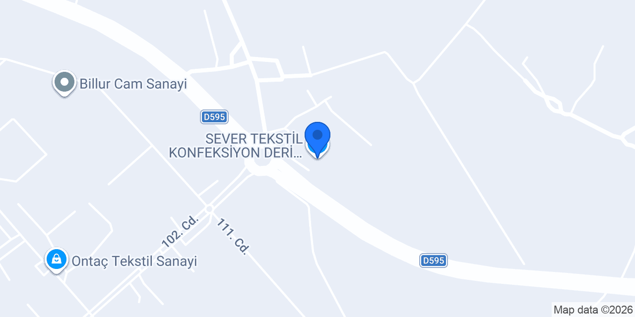 SEVER TEKSTİL KONFEKSİYON DERİ İNŞ. PET. ÜRN. SAN. TİC. LTD. ŞTİ. konumu